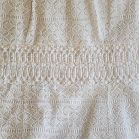 Lilly Pulitzer white eyelet beaded dress - Picture 4 of 8